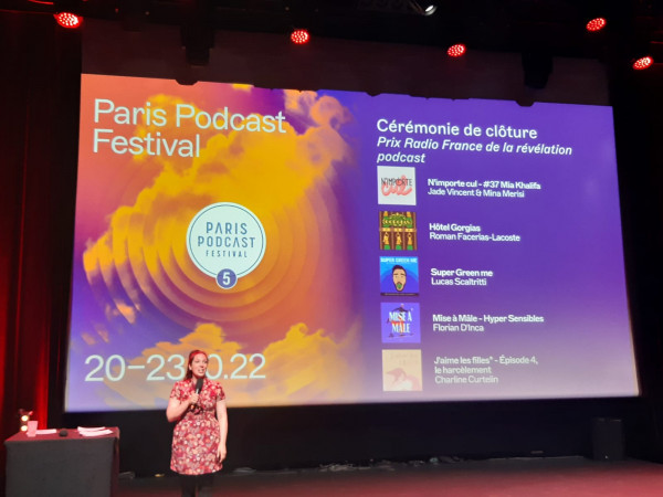 Sélection des podcasts pour le Prix Radio France de la révélation podcast au Paris Podcast Festival 2022