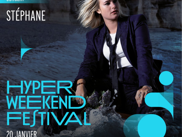 Stéphane en concert à l'Hyper Weekend Festival le 20 janvier 2023