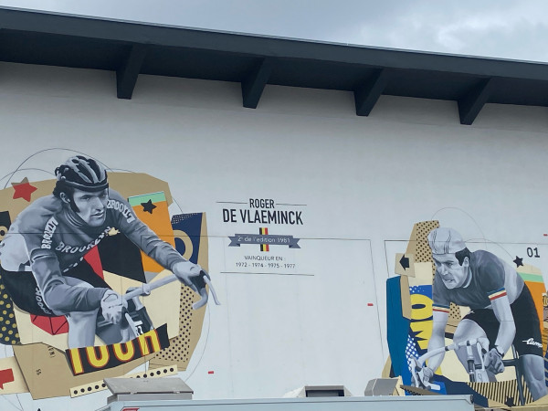 Paris-Roubaix au stade vélodrome de Roubaix