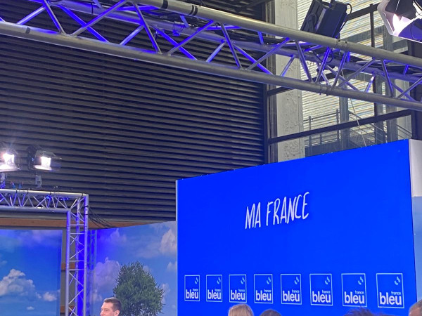 Jordan Bardella, invité de « Ma France » sur France Bleu au Salon de l'Agriculture
