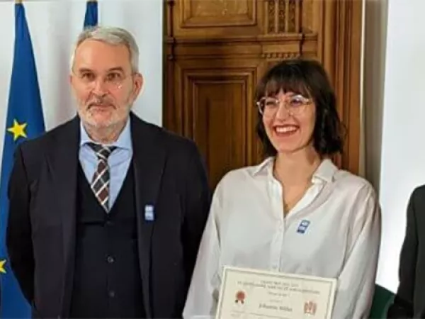 Grand Prix AFJA 2025 Catégorie audiovisuelle : « Vendanges en Champagne, dans l'envers du décor », un reportage de Mariam El Kurdi, journaliste de la rédaction de France Inter / © Thomas Hubert - agriculture.gouv.fr