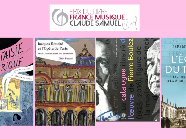 France Musique_Palmarès du Prix du Livre France Musique Claude Samuel