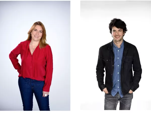Eva Roque et Quentin Lafay, nouveau binôme de la matinale week-end de France Inter