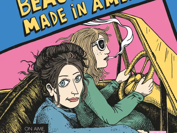 Editions Radio France // BD : " Beauvoir Made in America " Nathalie Masduraud, Valérie Urrea et Lisa Chetteau (éd. Gallimard BD - France Inter)