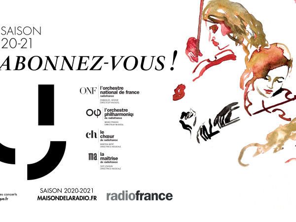 Retrouvez l’émotion ! Saison 2020-2021 des concerts de Radio France.