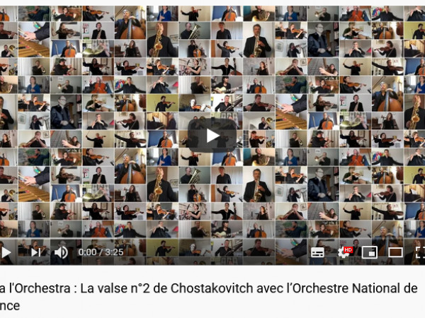 Viva l'Orchestra : nouvelle vidéo à destination des musiciens amateurs par l'Orchestre National de France