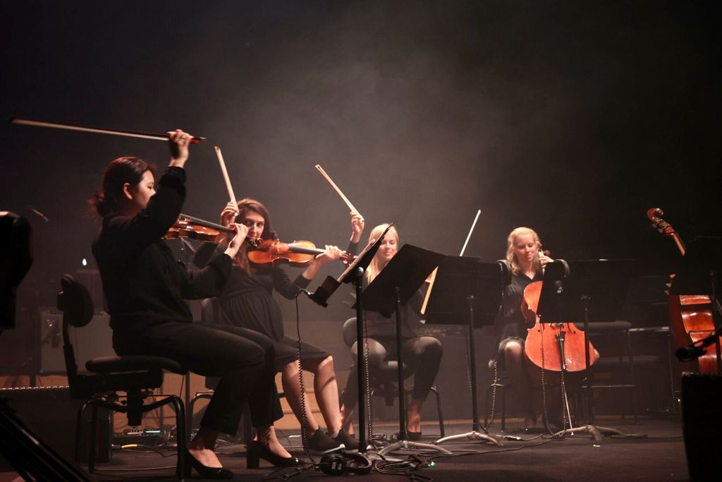 Des musiciens de l'Orchestre Philharmonique de Radio France en concert Nouvelle Scène 2021 