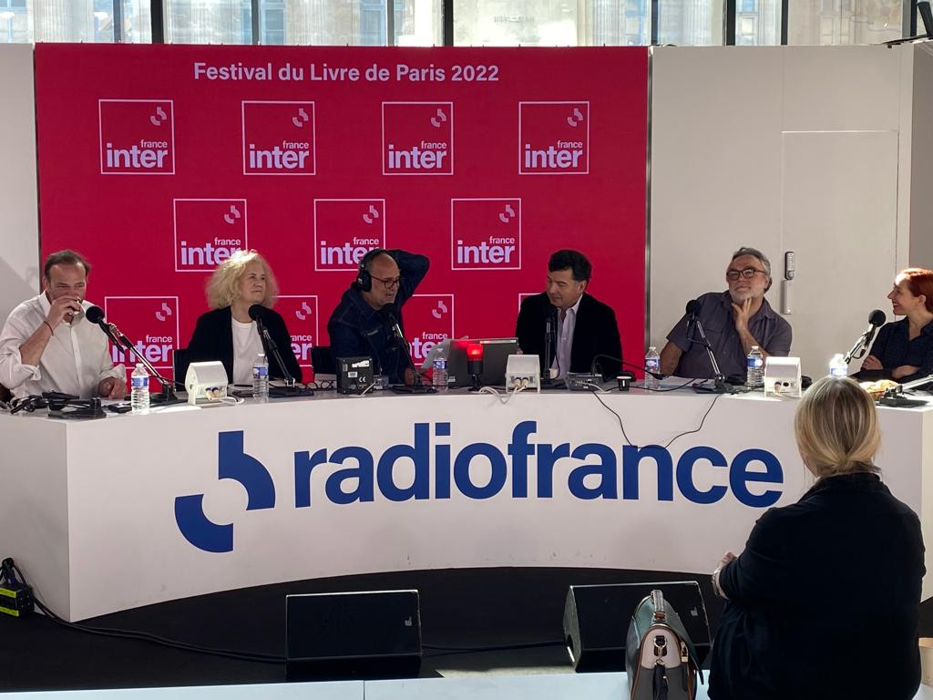 Émission de France Inter au Festival du Livre de Paris