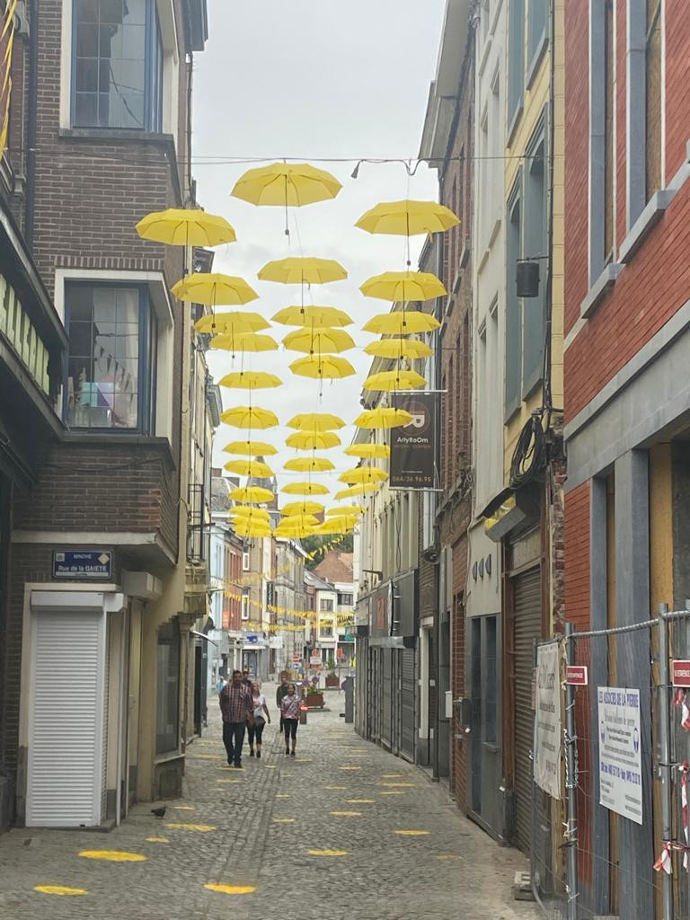 La ville de Binche, en Belgique, fête le départ de la 6ème étape du Tour 2022