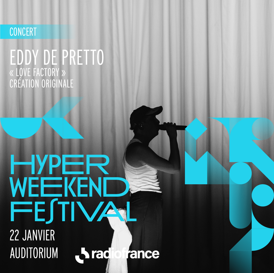 Eddy de Pretto en concert à l'Hyper Weekend Festival le 22 janvier 2023