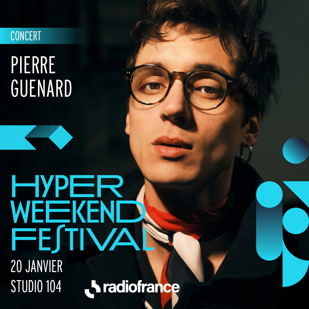 Pierre Guénard en concert à l'Hyper Weekend Festival le 20 janvier 2023