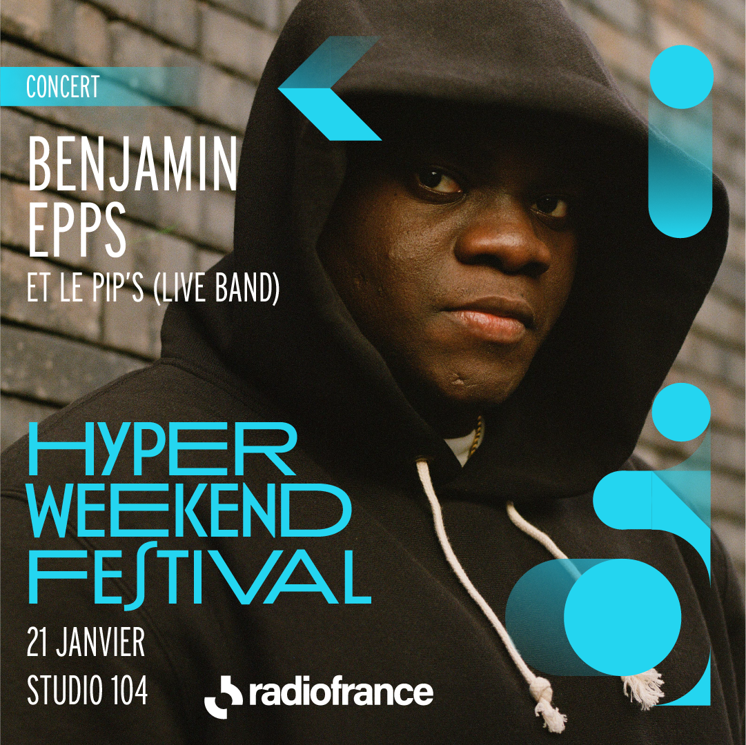 Benjamin Epps et le Pip's (Live Band) en concert à l'Hyper Weekend Festival le 21 janvier 2023