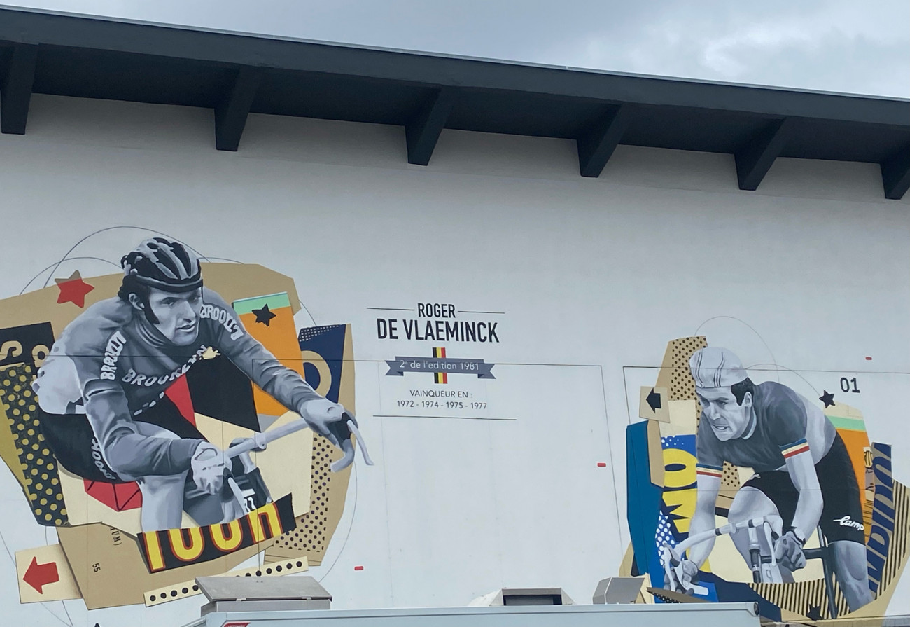Paris-Roubaix au stade vélodrome de Roubaix