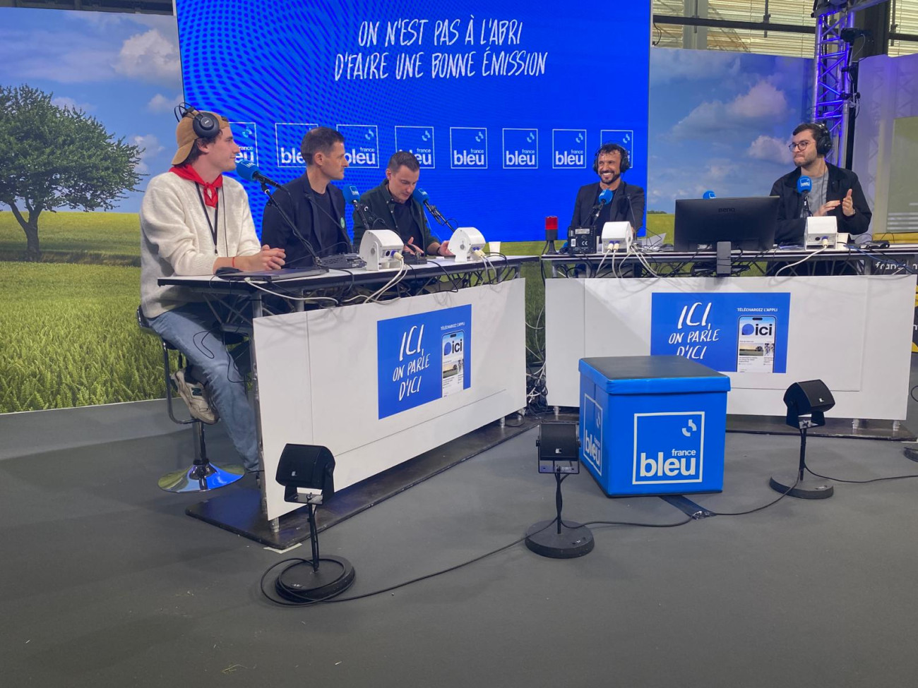 « On n’est pas à l’abri d'faire une bonne émission » sur France Bleu © Radja Boudni/Radio France