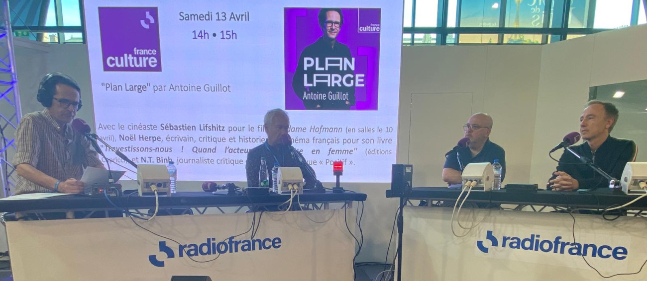 L'émission « Plan Large » sur France Culture en direct du Festival du Livre de Paris