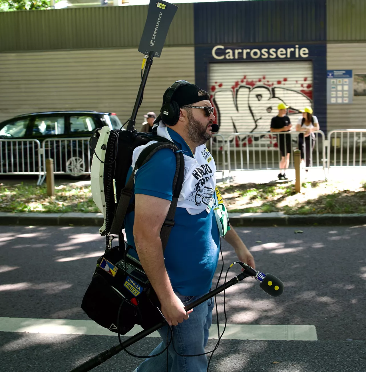Xavier Montferrand, journaliste sportive à la direction des sports de Radio France