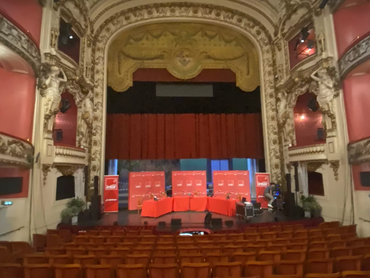Installation de France Inter à l’Opéra national de Nancy-Lorraine