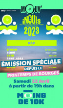 Mouv' au Printemps de Bourges en émission spéciale samedi 22 avril 2023 Moins de 10K