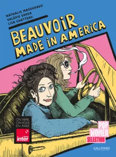 Beauvoir Made in america. 2 stickers