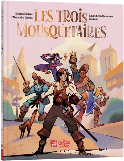 Les trois Mousquetaires. Laure Grandbesançon. Gazhole_relief
