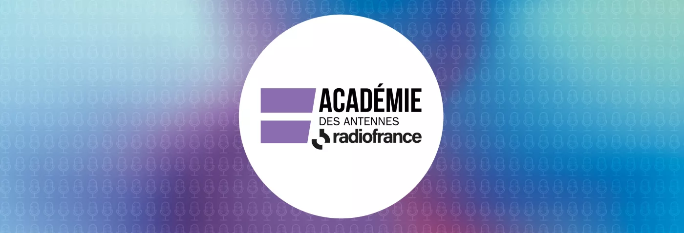 Logo de l'Académie des antennes de Radio France 2026