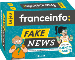 Fake News spécial sciences et santé boîte de jeu