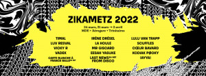 Affiche du festival Zikametz 2022