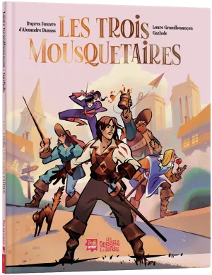 Les trois Mousquetaires. Laure Grandbesançon. Gazhole_relief
