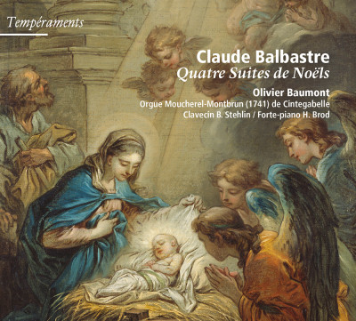 Quatre suites de Noëls de Claude Balbastre
