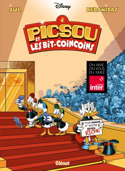 Picsou et les bit-coincoins. Jul et Nicolas Keramidas