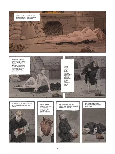 Le Nom de la rose-Tome 2. Milo Manara. Umberto Eco_p 9