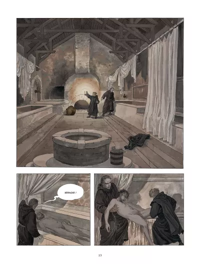 Le Nom de la rose-Tome 2. Milo Manara. Umberto Eco_p 13