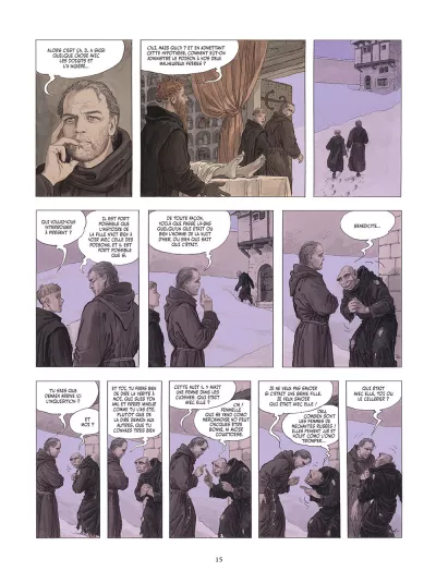 Le Nom de la rose-Tome 2. Milo Manara. Umberto Eco_p 15