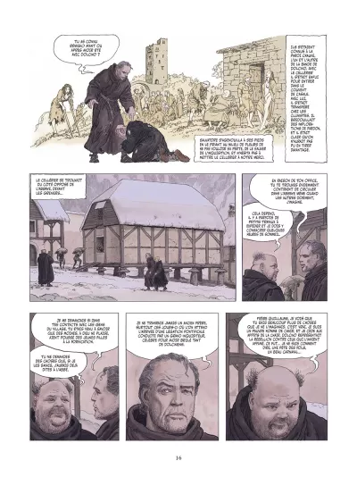 Le Nom de la rose-Tome 2. Milo Manara. Umberto Eco_p 16