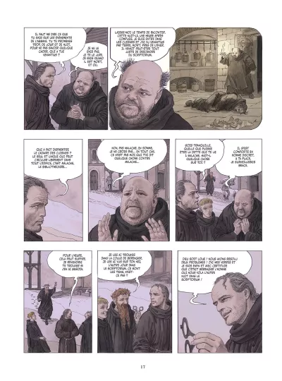 Le Nom de la rose-Tome 2. Milo Manara. Umberto Eco_p 17