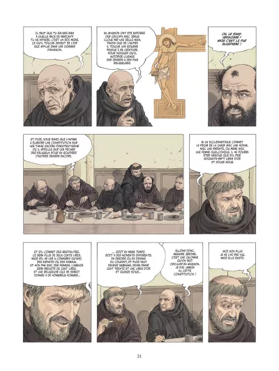 Le Nom de la rose-Tome 2. Milo Manara. Umberto Eco_p 21