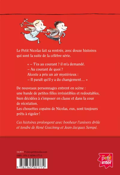 Le Petit Nicolas, je reviens ! A.Goscinny. JP.Arrou-Vignod C4 bandeau