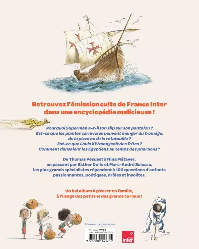 L'encyclo des p'tits bateaux. Camille Crosnier et Ronan Badel_verso