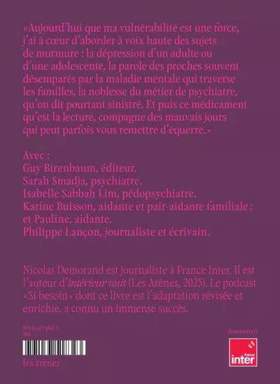 Si besoin. Nicolas Demorand_verso