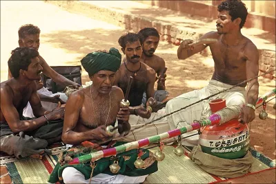 Inde du Sud Villupattu-photo livretT. Muttupulavar