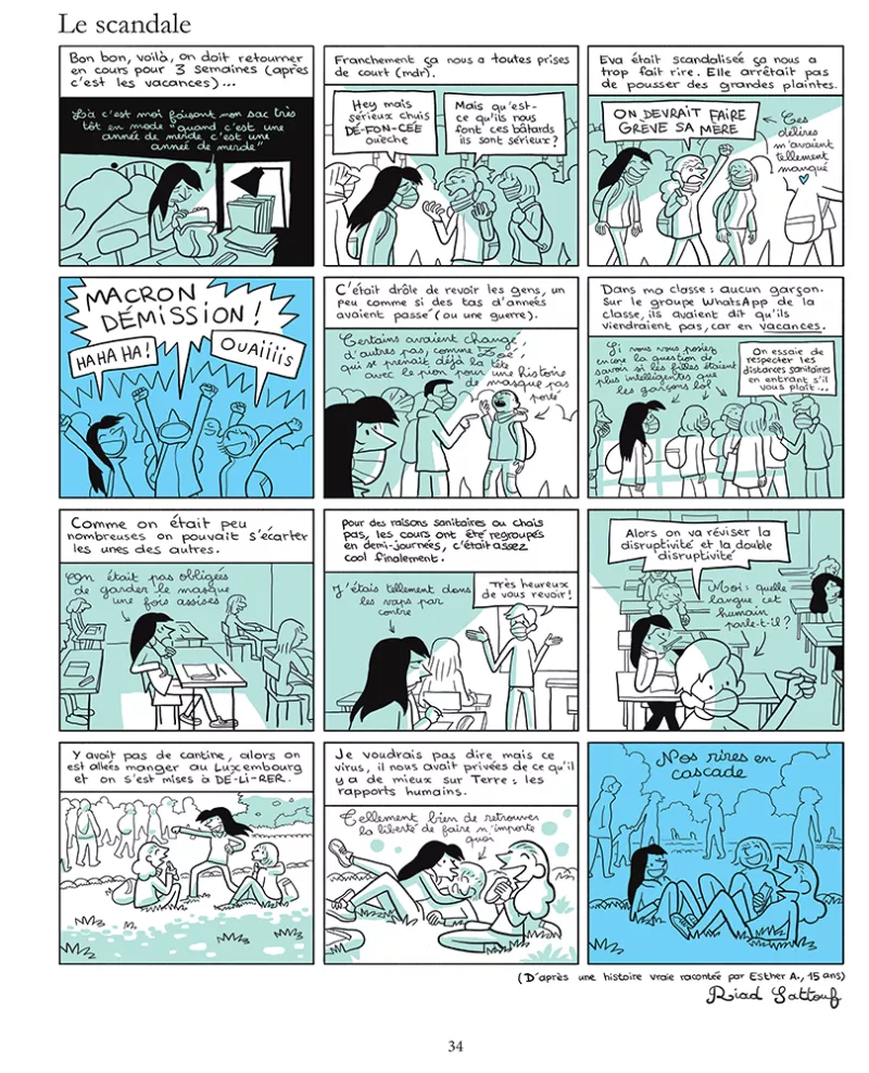 Les Cahiers d'Esther. Riad Sattouf -34