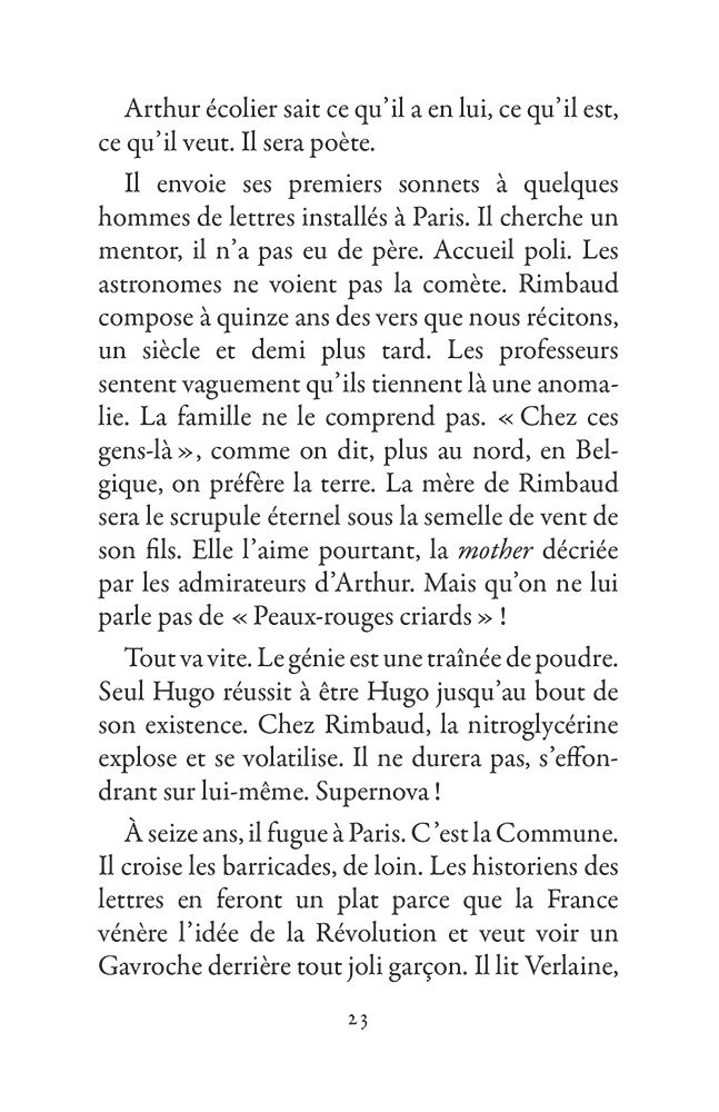 Un été avec Rimbaud. Sylvain Tesson - p6
