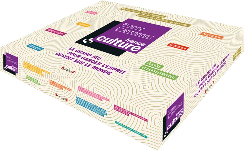 Boîte de jeu France Culture. Prenez l'antenne