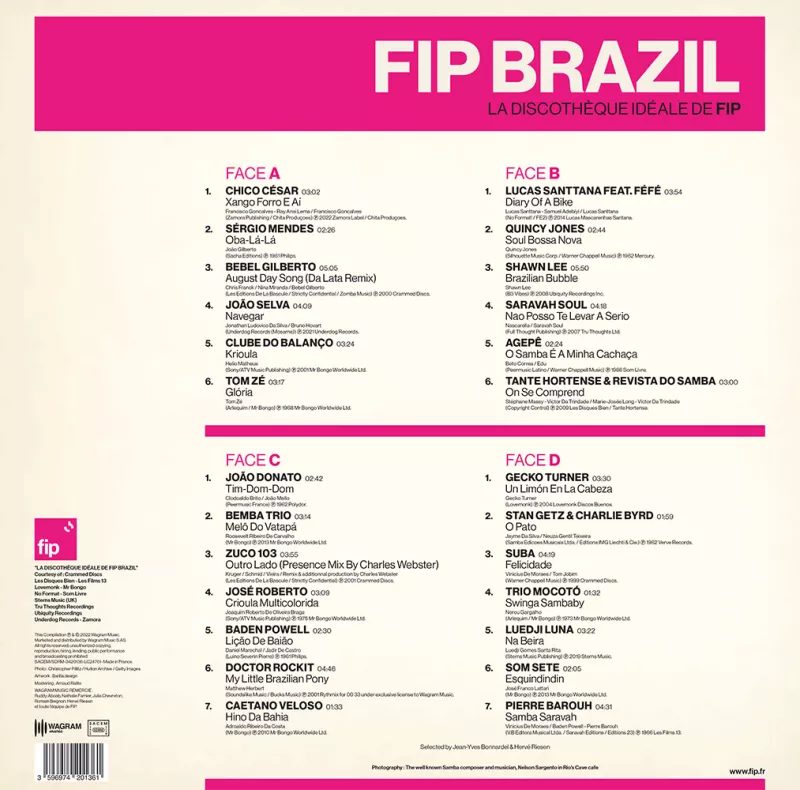 Fip Brazil-vinyle verso