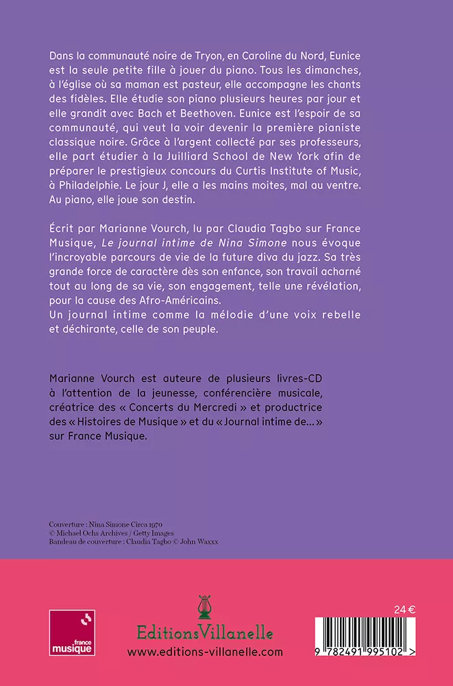 Journal intime de Nina Simone - Marianne Vourch_4e