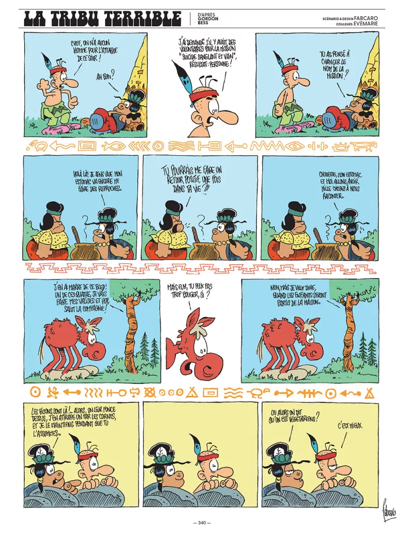 Journal Tintin-Fabcaro-La tribu terrible-1