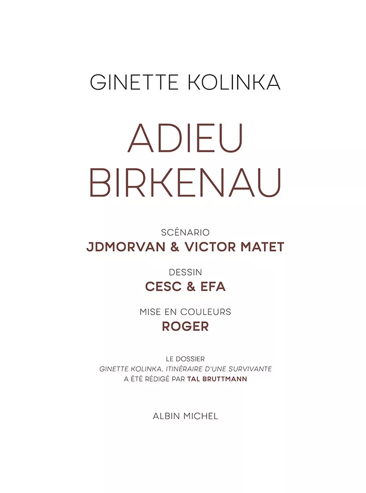 Adieu Birkenau. JD Morvan et Victor Matet-p3