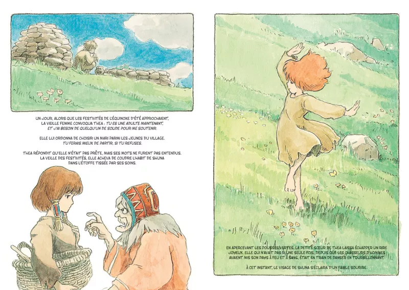 Le voyage de Shuna. Hayao Miyazaki-DP7