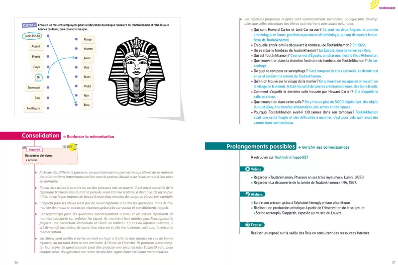 Un podcast par semaine. page 26-27