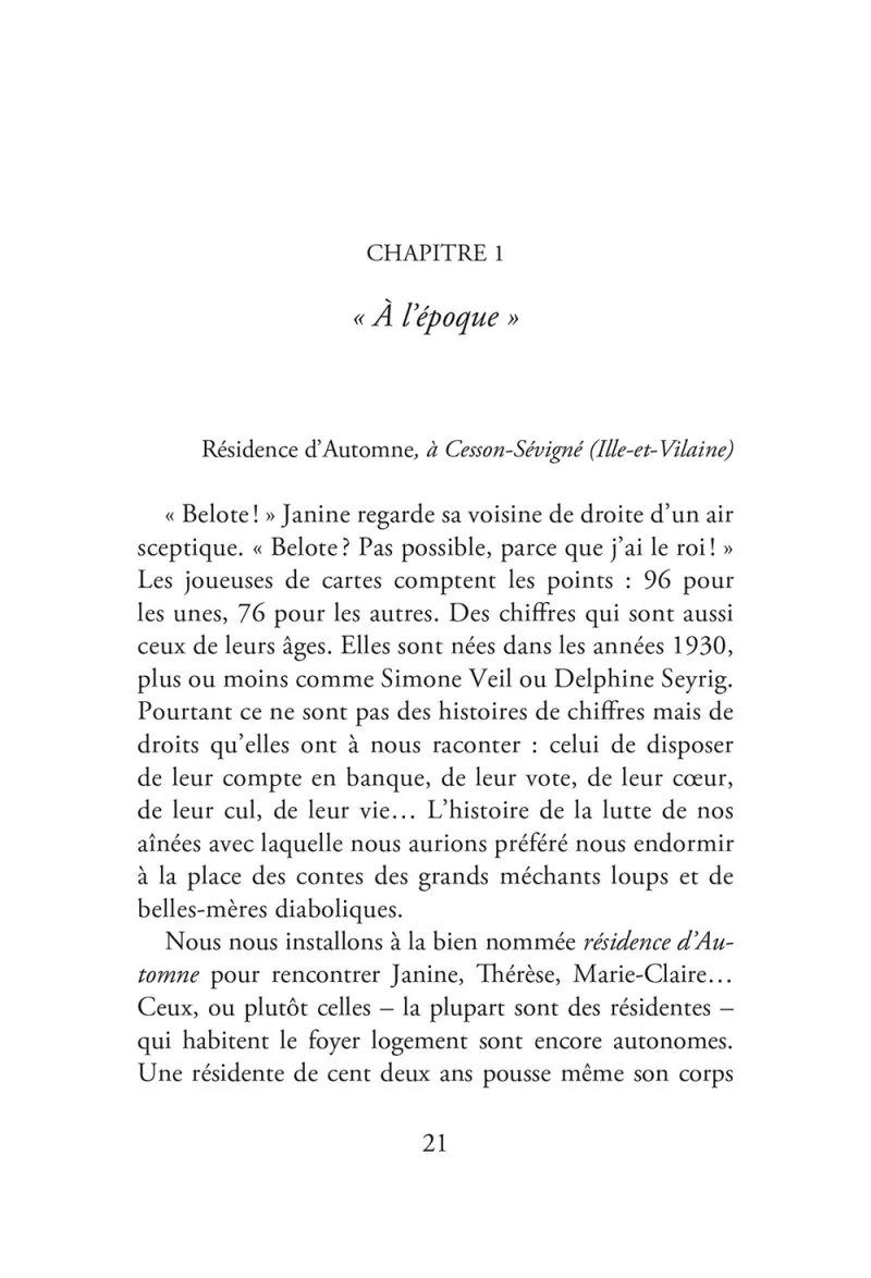 Laisse parler les femmes Fais parler les hommes - page 21